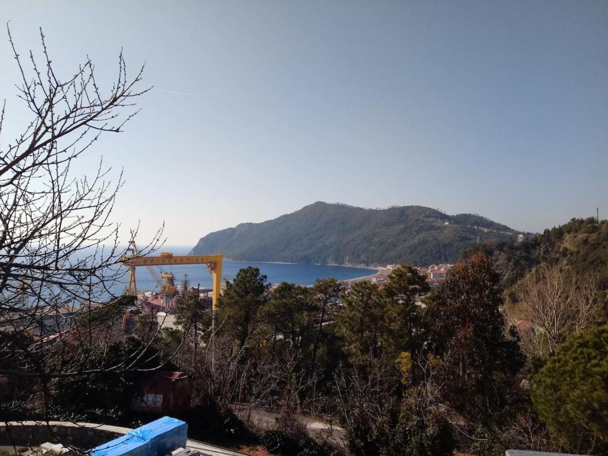 Appartamento Taggiasca A Riva Trigoso Sestri Levante Luaran gambar